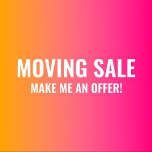 MOVING SALE, everything must go.